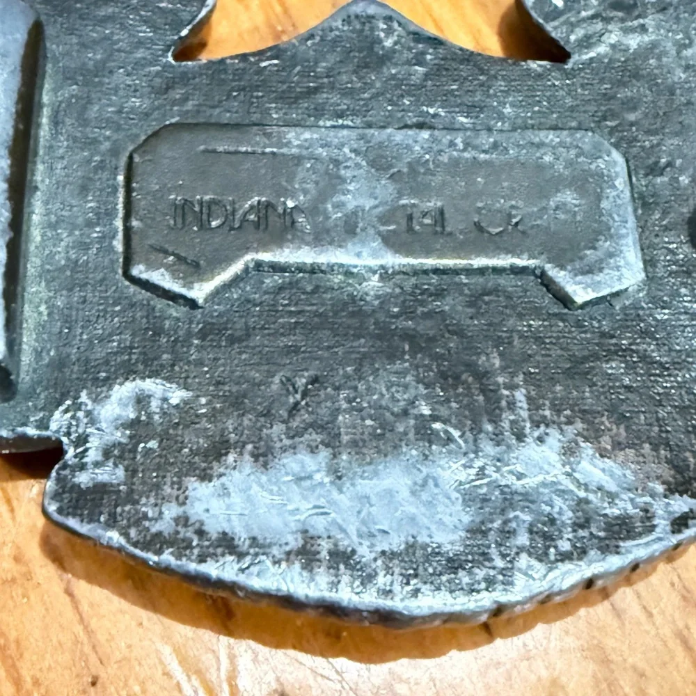Harley Davidson Metal Belt Buckle Vintage